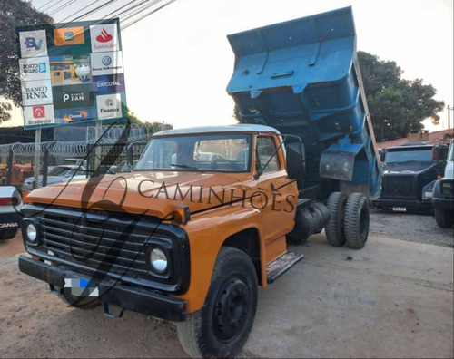 Ford F 13000 1981 4x2  Caçamba  (  Com Motor Mb 1113 )