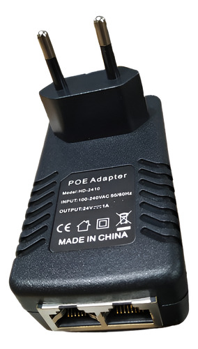 Kit 7 Fontes Compacta Poe 24v 1a Rj45 8p8c