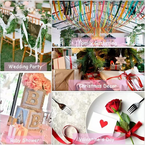 ... Decoração De Buquê De Natal Com Fita De 15 Rolos Para Bo