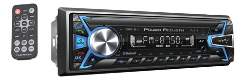 Autoestéreo Power Acoustik Pl-51b Bluetooth Desmontable