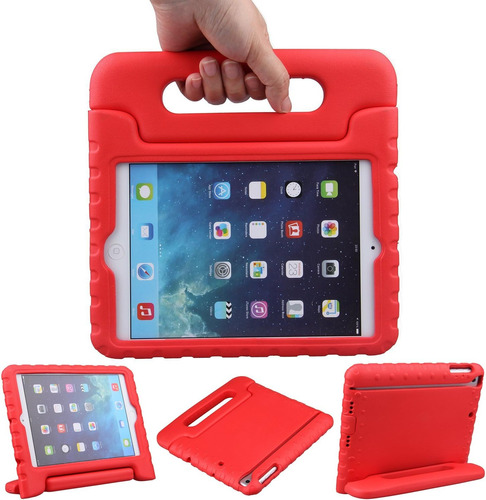 Lefon - Funda Para iPad Mini 1/2 Rojo