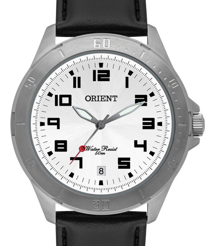 Relógio Orient Masculino  Couro - Mbsc1032 S2px