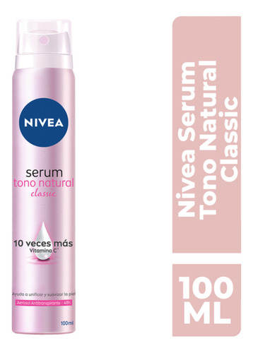 Desodorante Aclarante Nivea Tono Natural Classic 100ml