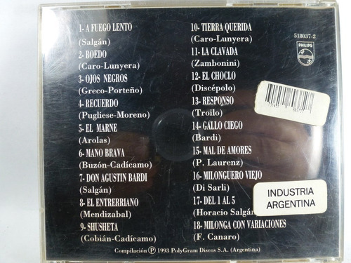 Horacio Salgan En Fm Tango Audio Cd En Caballito* (Usado)
