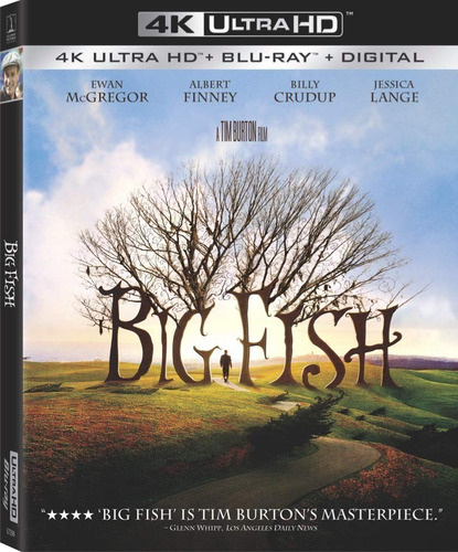 4k Ultra Hd + Blu-ray Big Fish / El Gran Pez / De Tim Burton