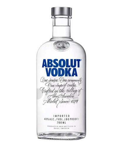 Vodka Absolut 700ml - L a $107500