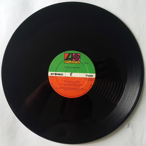 Cynthia Manley Back In My Arms Again (maxi Single) Dj 80´s (Usado)