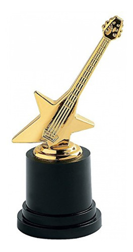 Trofeos De Estrella De Rock De Plástico (paquete De 12) Gre