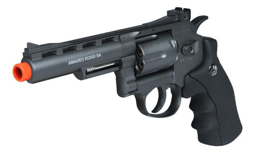 Revólver 4.5 Co2 Rossi 701 Metal Wingun +esferas +10 Co2 12g