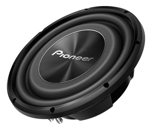 Subwoofer Plano 12 Pioneer 1500w 1 Bobina Ts-a3000ls4 4ohm Color Negro