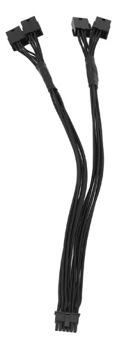 Cable De Extensión Negro Negro De 16 Pines A 4 X 8 Pines 12v