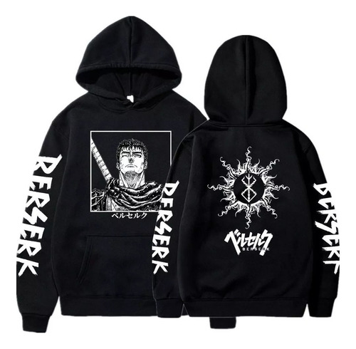 Hoddie Berserk Con Capota Buzo Berserk