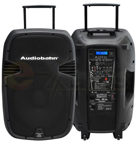Imagen 1 de 6 de Bafle Audiobahn 8000w Recargable Con Indicador Led D Batería