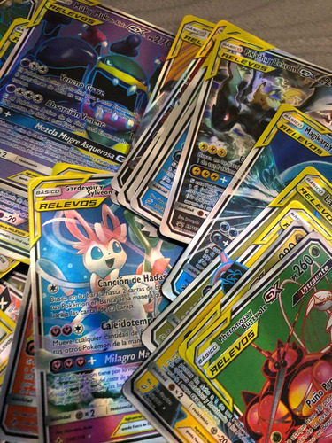 Tarjetas Pokemon Cartas De Pokemon Español Gx 100 Pzas