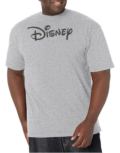 Disney & Disney Logo Camiseta De Manga Corta Para Hombre, At