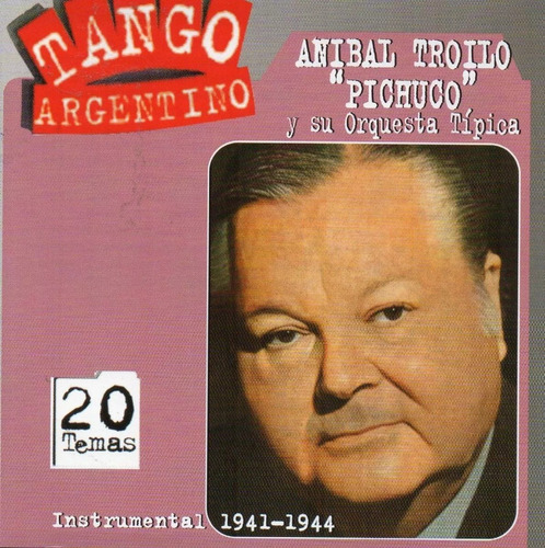 Cd Anibal Troilo  Instrumental 1941/1944 Nuevo/sellado