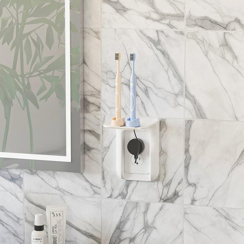 Estante De Pared Con Enchufe Que Ahorra Espacio