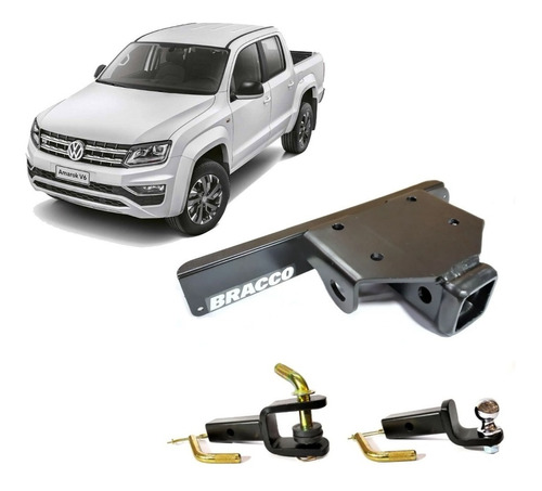 Enganche Vw Amarok Bracco Maxitracc 2500kg Perno O Bocha 