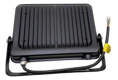 Reflector LED Winled 100W con luz blanco frío y carcasa negro 127V