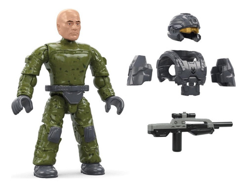 Mega Construx, Halo Mongoose Fleetcom Juguete Construcción 79 Mongoose Fleetcom (Usado)