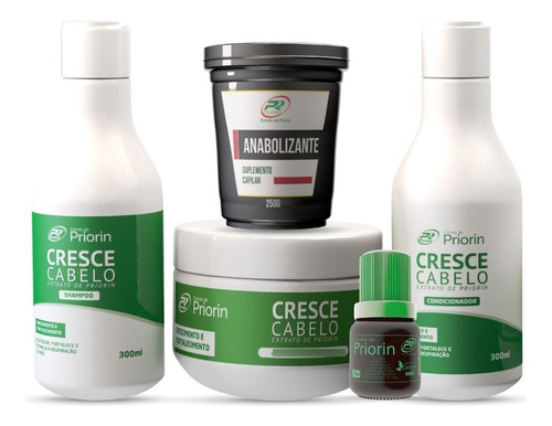 Cresce Cabelo Kit  + Brinde Anabolizante Frete Promocional