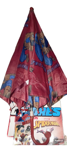 Spiderman, Revista Accion N Colores+paraguas+stickers+cartas