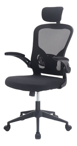 Silla de escritorio Starway WL02 ergonómica  negra