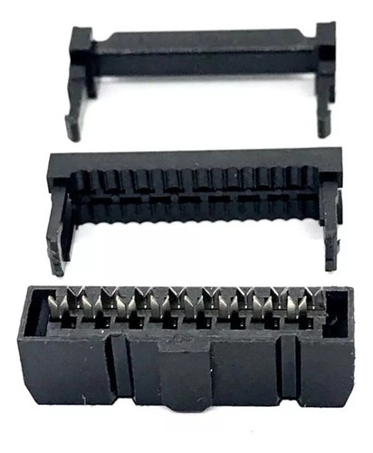 100x Conector Latch 16 Vias P/ Flat Fc16 = L-16 Idc Con.