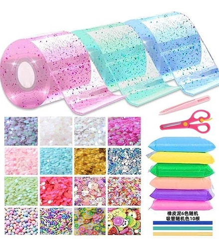 Nano Tape Kit De Burbujas,diy Cintas Nano Para Niños