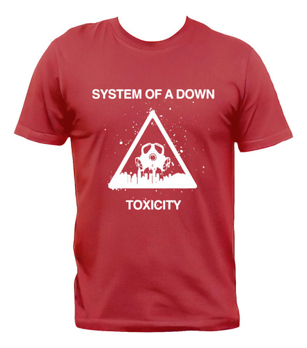 Remera System Of A Down Toxicity Heavy Metal Alternativo