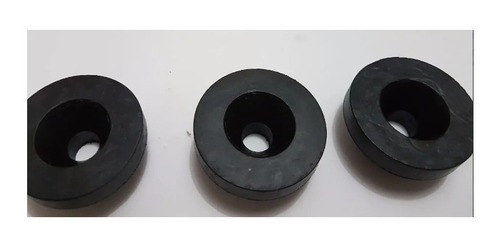 Imagem 2 de 2 de Coxim Borracha Caixa Filtro Ar E Torq ( Kit 3 Peças )