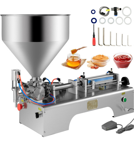 Máquina Llenadora De Liquido Neumática Shampo Crema 10-300ml