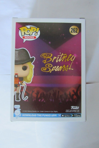 Imagen 3 de 9 de Funko Pop Britney Spears Circus Chase Edition