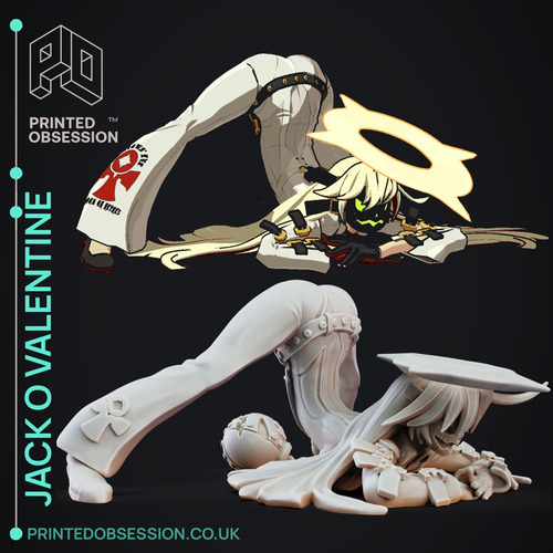 Jack'o'valentine - Guity Gear - Fanart - Mode- Escultura