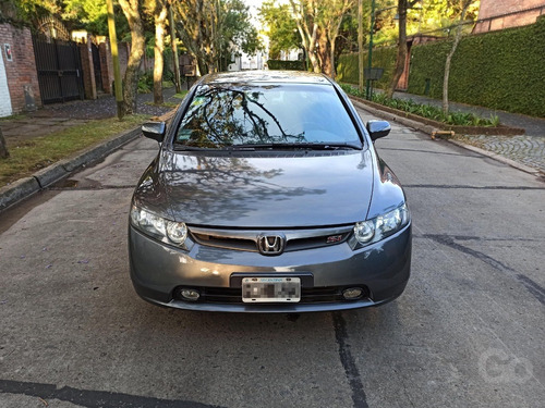 Honda Civic Si 200hp Mt 2008 Gris Excelente Estado