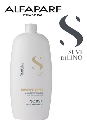 Shampoo Semi Di Lino Moisture E Condicionador Diamond 1l