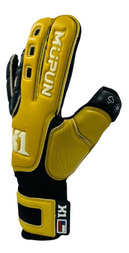 Imagen 4 de 6 de Guantes De Futbol X1 Müpun Kids Gold