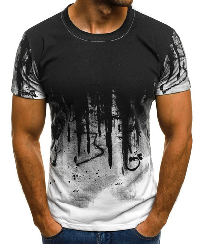 Los Hombres De Camuflaje Impreso Hombre T-shirt Fondos Top T