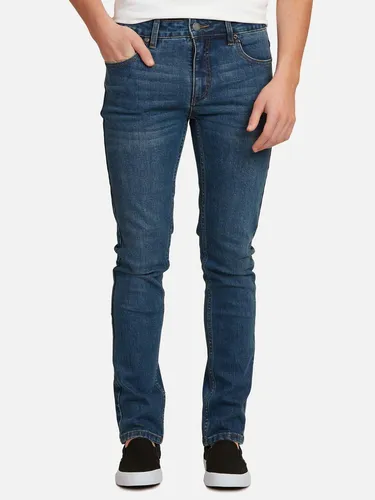 Pantalon Slim Post Navy Juvenil Azul Maui And Sons