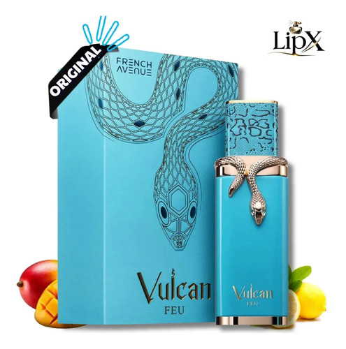 Perfume Arabe Vulcan Feu EDP 100ML Unisex com NF