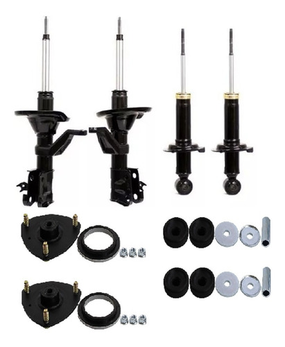 Kit 4 Amortiguadores + Bases Honda Crv 2002-2006