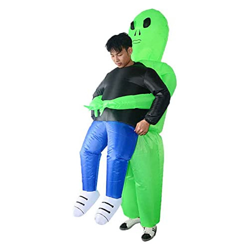 Disfraz Inflable De Jinete Alienígena Fantasma Unisex ...