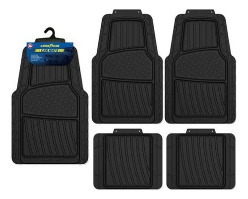 Set De 4 Alfombras Para Auto Gy-1906935 Antideslizantes, Yop