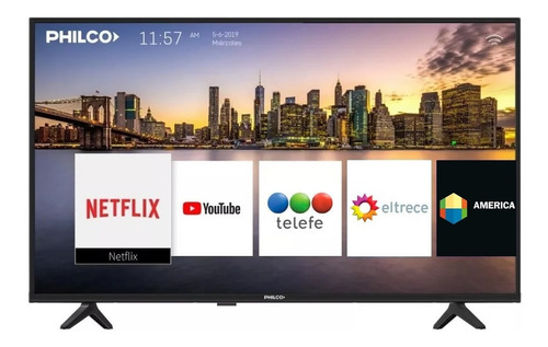 Smart Tv Led Full Hd 43 Philco Pld43fs9a Youtube Netflix