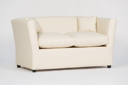 Imagen 3 de 3 de Sillon Caribe Tapizado 2 Cpos Retro Color Living Cuotas