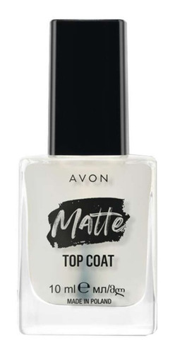 Avon Cobertura Top Coat Matte Para Uñas - Mate - Esmalte