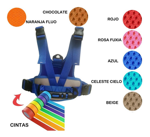 Arnes De Seguridad Para Niños Con 2 Correas