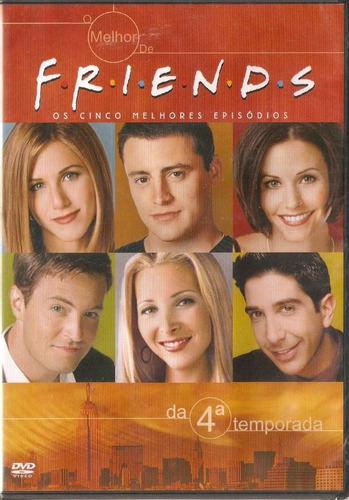 Dvd Friends - Os Cinco Melhores Episódios 4ª Temporada -novo