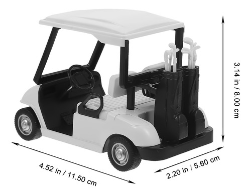 Maqueta De Carro De Golf En Miniatura Fundida A Presión A Es