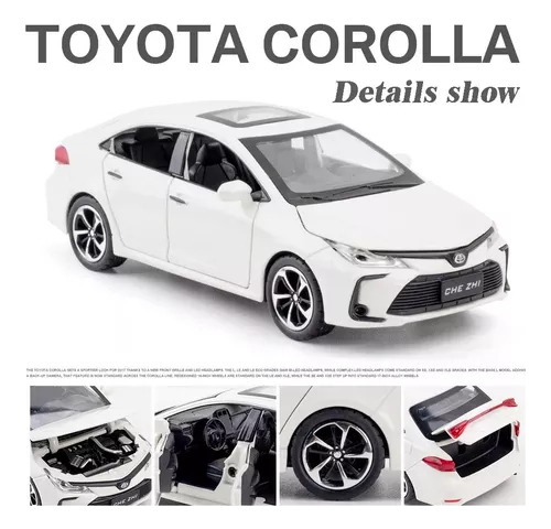 Luz Y Sonido De Fricción Realistas Del Toyota Corolla 1:32 E